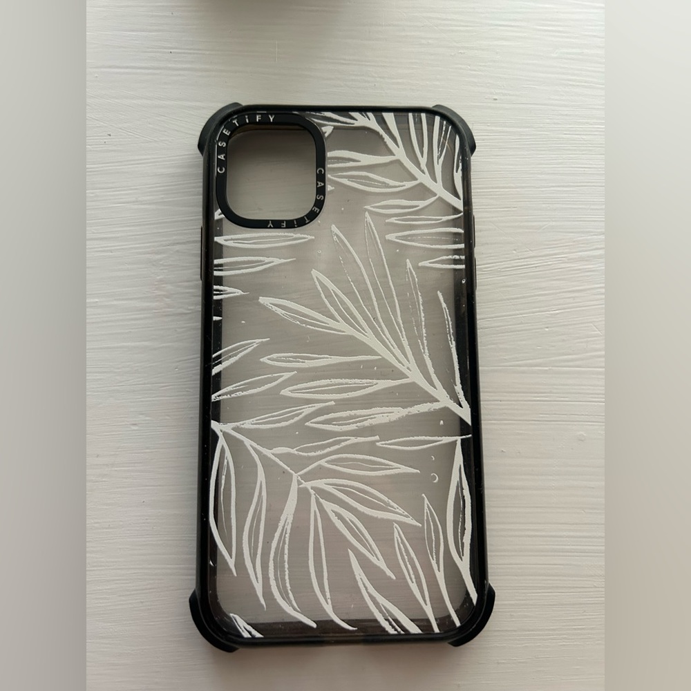 Palme Blanc by EttaVee Casetify Case